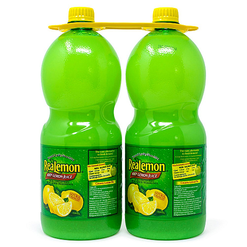 ReaLemon Lemon Juice from Concentrate, 48 oz Bottle, 2/Pack, 2 Packs/Carton (60004062)