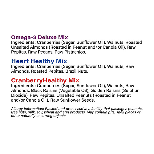Nature's Garden Healthy Trail Mix Snack Packs, Assorted Flavors, 1.2 oz Pouch, 24/Bag, 2 Bags/Carton (60004092)