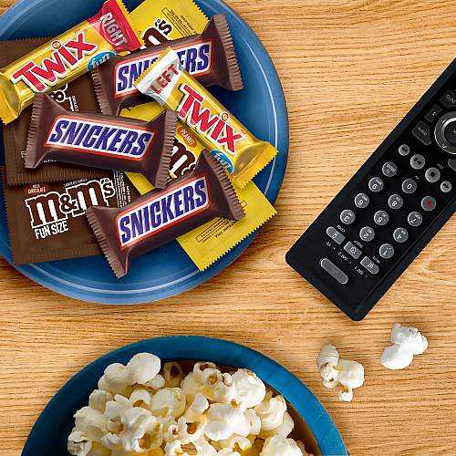 Mars Chocolate Favorites Fun Size Candy Bar Variety Mix, 110 Individaully Wrapped/Carton (60000243)