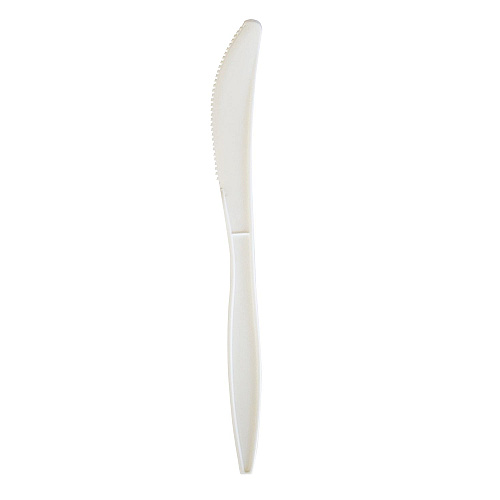 Boardwalk Mediumweight Wrapped Polypropylene Cutlery, Knife, White, 1,000/Carton (BWKKNIFEMWPPIW)