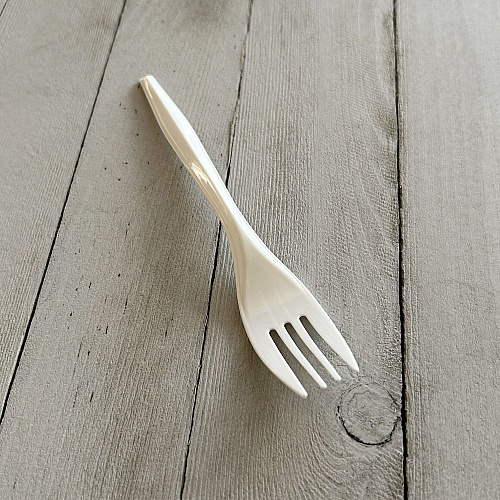 Boardwalk Mediumweight Polypropylene Cutlery, Fork, White, 1,000/Carton (BWKFORKPPMW)