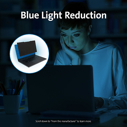 Kensington Magnetic Laptop Privacy Screen For 13.3" Widescreen Laptops; 16:9 Aspect Ratio (58351)