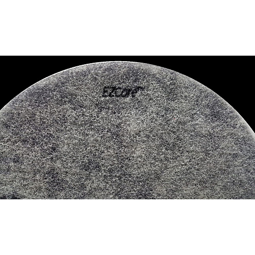 SC Johnson Professional EZ Care Polishing Pad, 27" Diameter, Black/Gray, 2/Carton (311184)