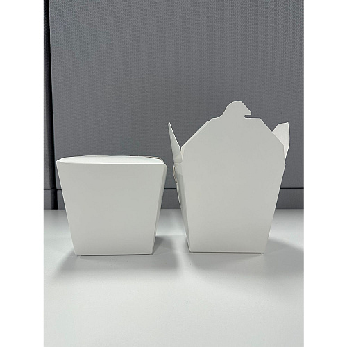 Kari-Out Food Pail, 32 oz, 4 x 3.69 x 4.55, White, Paper, 400/Carton (3103032)