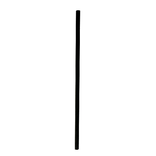 Boardwalk Wrapped Jumbo Paper Straws, 7.75", Paper, Black, 1,280/Carton (BWKPPRSTRWBLIW)