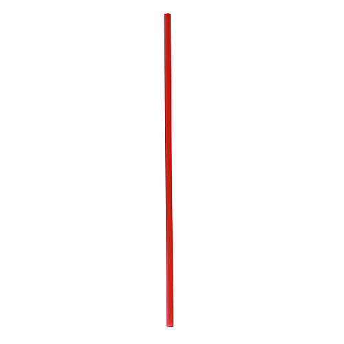 Boardwalk Wrapped Jumbo Straws, 10.25", Polypropylene, Red, 2,000/Carton (BWKJSTW1025RED)