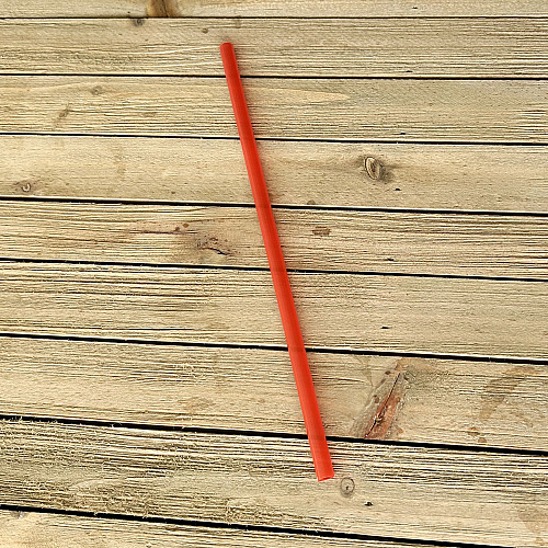 Boardwalk Jumbo Straws, 7.75", Polypropylene, Red, 2,500/Carton (BWKJSTUW775RED)