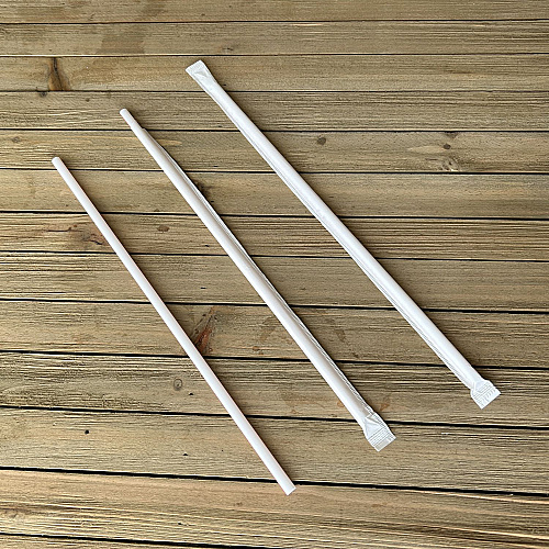 Boardwalk Wrapped Jumbo Straws, 10.25", Polypropylene, Red/White Striped, 2,000/Carton (BWKJSTW1025RW)