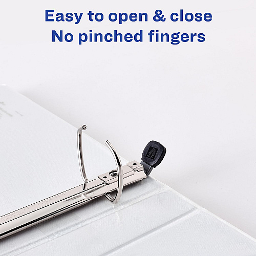 Avery Framed View Heavy-Duty Binders, 3 Rings, 1" Capacity, 11 x 8.5, Black, 12/Carton (68054CT)
