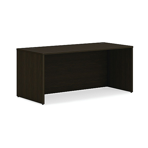 HON Mod Double Pedestal Desk Bundle, 66" x 30" x 29", Java Oak (MOD005)