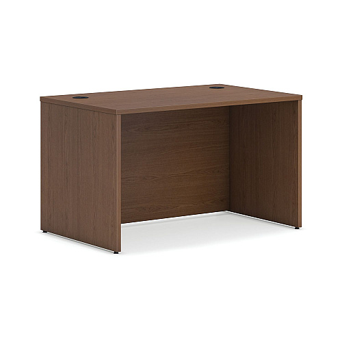 HON Mod Single Pedestal Desk Bundle, 48" x 30" x 29", Sepia Walnut (DS4830BBFSE1)