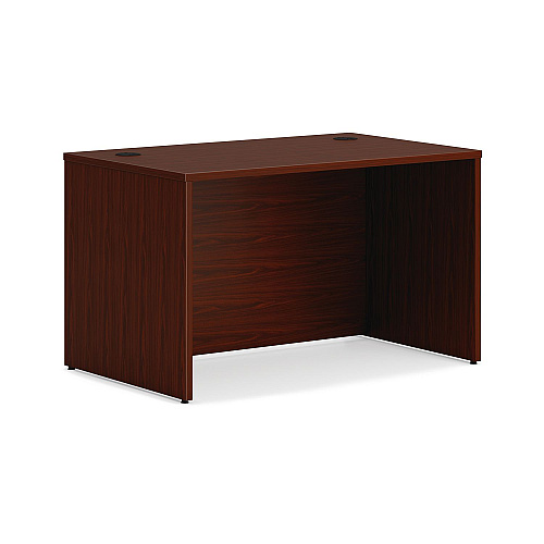 HON Mod Single Pedestal Desk Bundle, 48" x 30" x 29", Traditional Mahogany (MOD173)