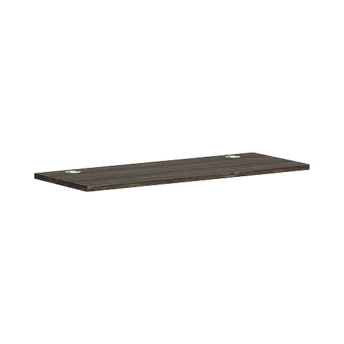 HON Coordinate Height Adjustable Desk Bundle 2-Stage, 58" x 22" x 27.75" to 47", Florence Walnut/Designer White (HAT2SFLW2258)