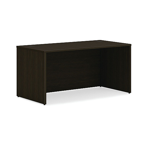 HON Mod Single Pedestal Desk Bundle, 60" x 30" x 29", Java Oak (MOD015)