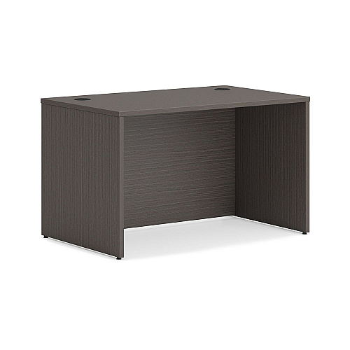 HON Mod Single Pedestal Desk Bundle, 48" x 30" x 29", Slate Teak (MOD172)
