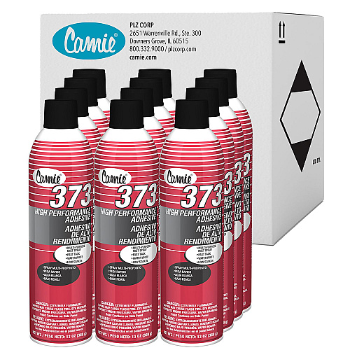 Camie 373 High Performance Adhesive, 12 oz, 12/Carton