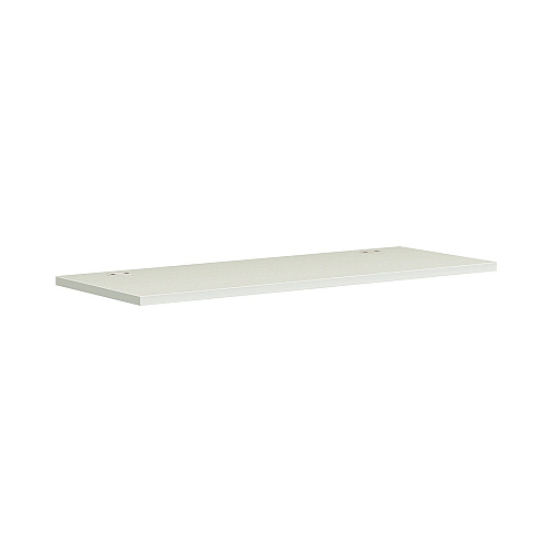 HON Coordinate Height Adjustable Desk Bundle 2-Stage, 58" x 22" x 27.75" to 47", Silver Mesh/Designer White (HAT2SMDW2258)