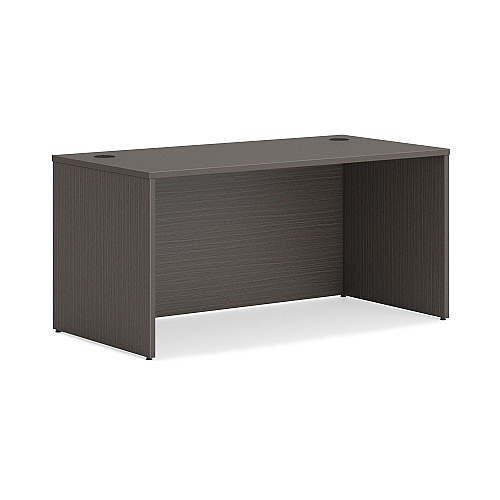 HON Mod Double Pedestal Desk Bundle, 60" x 30" x 29", Slate Teak (MOD177)