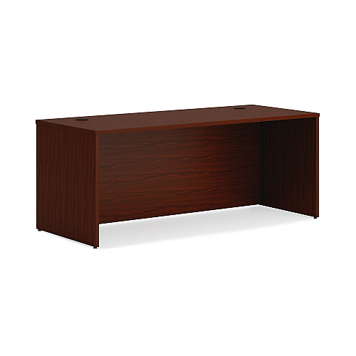 HON Mod Double Pedestal Desk Bundle, 72" x 30" x 29", Traditional Mahogany (MOD006)