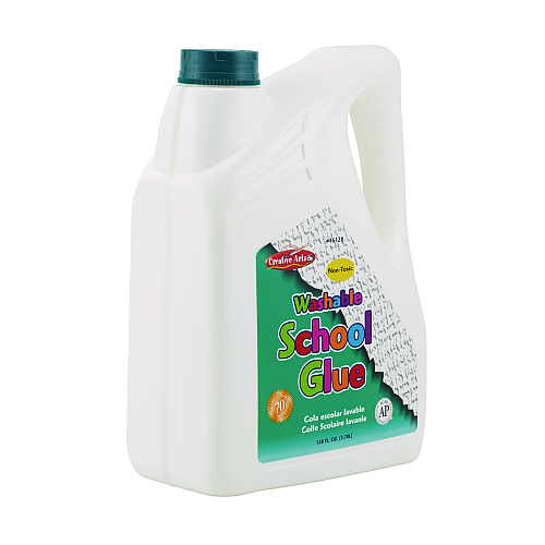 Creative Arts School Glue, 1 gal Bottle, Dries Clear (46128)