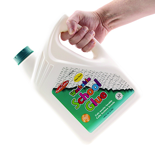 Creative Arts School Glue, 1 gal Bottle, Dries Clear (46128)