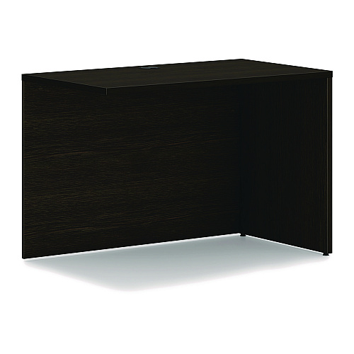HON Mod L-Station Single Pedestal Desk Bundle, 60" x 72" x 29", Java Oak (L6072L1BBFJA)