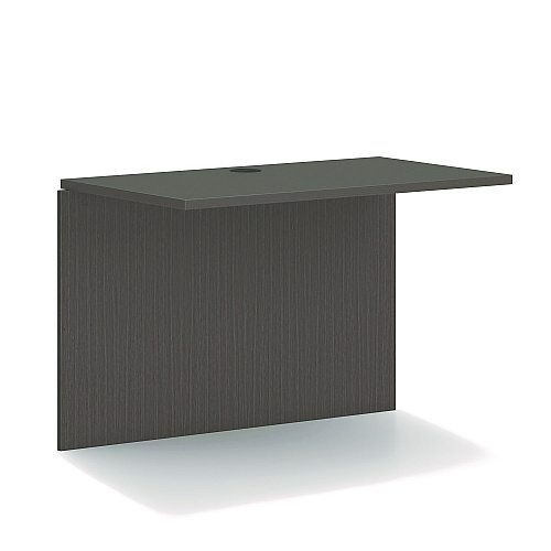 HON Mod U-Station Bundle, 66" x 96" x 29", Slate Teak (MOD077)