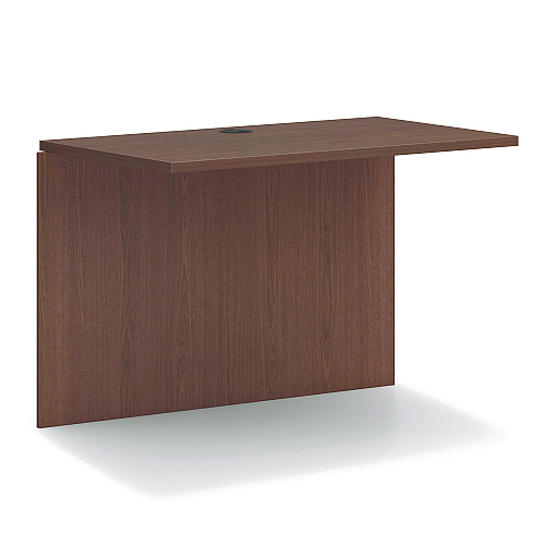 HON Mod U-Station Bundle, 66" x 96" x 29", Sepia Walnut (MOD079)