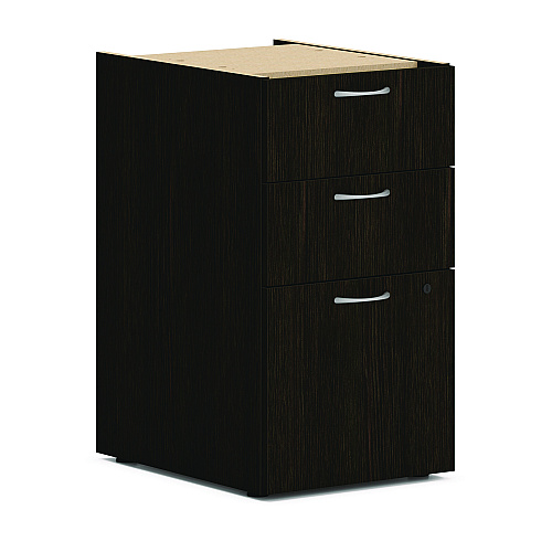 HON Mod U-Station Bundle, 66" x 96" x 29", Java Oak (MOD081)