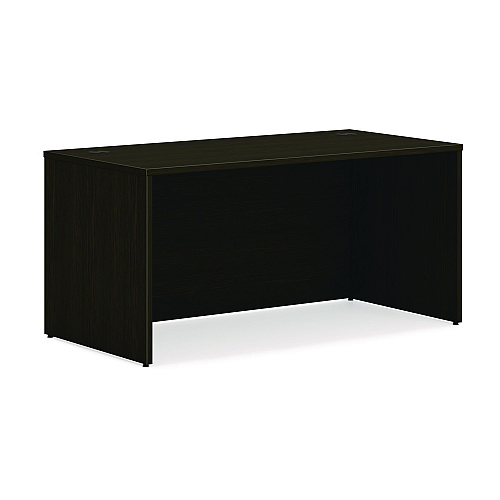 HON Mod L-Station Single Pedestal Desk Bundle, 60" x 72" x 29", Java Oak (L6072L1BBFJA)