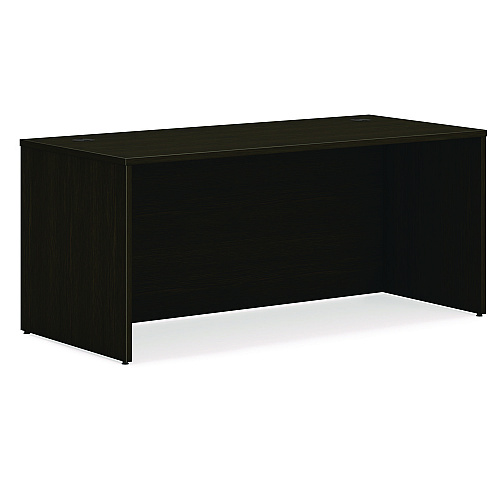 HON Mod L-Station Double Pedestal Desk Bundle, 66" x 72" x 29", Java Oak (MOD076)