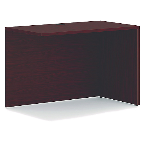 HON Mod L-Station Double Pedestal Desk Bundle, 60" x 72" x 29", Traditional Mahogany (MOD188)