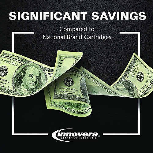 Innovera Remanufactured Yellow High-Yield Toner, Replacement for 656X (IVRCF462X), 22,000 Page-Yield