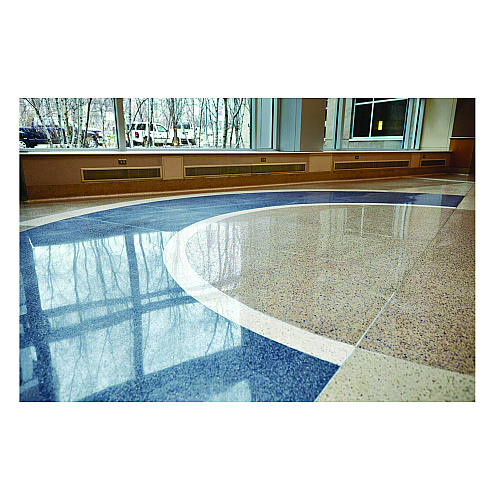 3M Low-Speed High Productivity Floor Pads 7100, 13" Diameter, Brown, 5/Carton (08441)
