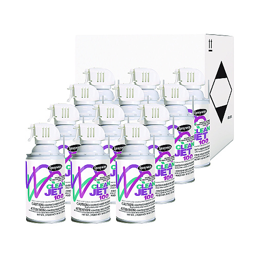 Sprayway Clean Jet 100, 10 oz Aerosol Can, 12/Carton (805)