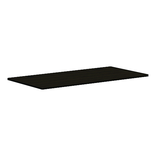 HON Mod Height Adjustable Desk Bundle, 60" x 30" x 27.5" to 46.75", Java Oak/Silver (MOD056)