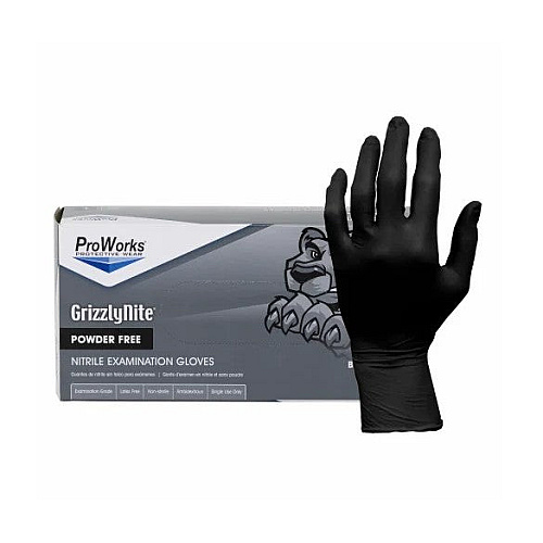 Proworks Nitrile Powder Free 5 Mil Exam Gloves Black 2xl - Case Of 1000 (GL-N105FXXL)