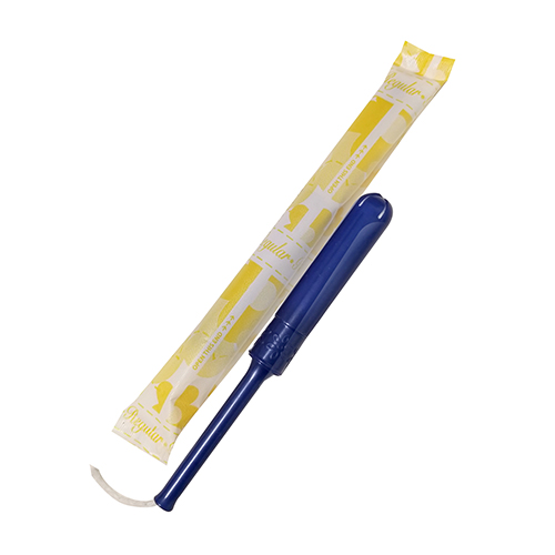 Comfort Plus Plastic Applicator Tampon, Bulk Pack, Regular Absorbency, 500/cs, Case Of 500 (PR500)