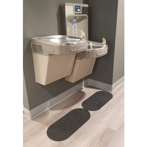 Healthgards Sink Hand Dryer Mat 6 Pk, Pack Of 6 (HS-SINK-BL)