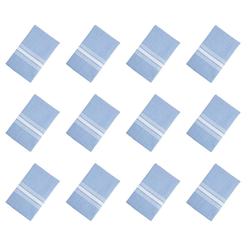 Mariposa Bistro Napkin 18x22 Rv Baby Blue Stripe - Pack Of 12 (RV-BISTRO-BB)