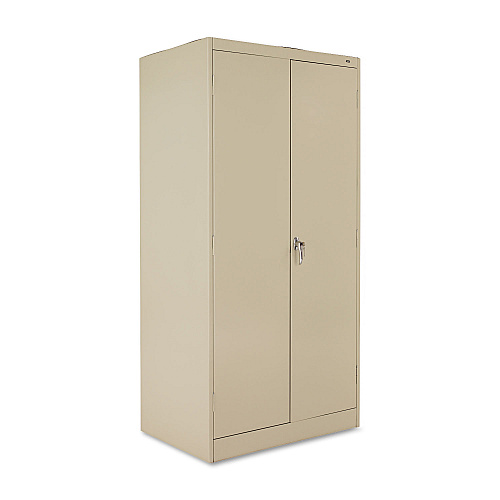 Tennsco 72" High Standard Cabinet (Unassembled), 36w x 24d x 72h, Putty (1480PY)