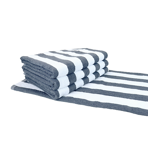 Cali-cabana Beach Towels 30x60 Gray - Case Of 32 (CALICABANA-GRY-CS)