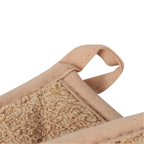 Cooks Linen Pot Holder 7x7 Tan - Pack Of 12 (POT-TAN)
