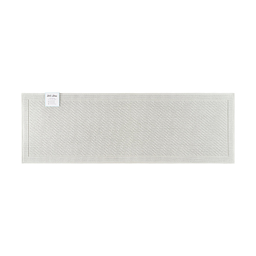 Host & Home Cotton Bath Mat 20x60 Light Blue - Case Of 4 (HH-BM-2060-GY)
