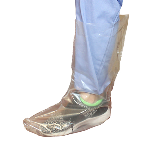 6 Mil Clear Plastic Boot Cover, Case Of 125 Pairs (MCPB-6-2X-125)