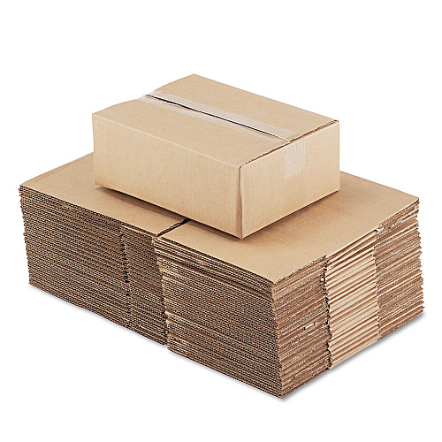 Universal Fixed-Depth Corrugated Shipping Boxes, Regular Slotted Container (RSC), 9" x 12" x 4", Brown Kraft, 25/Bundle (UNV1294)