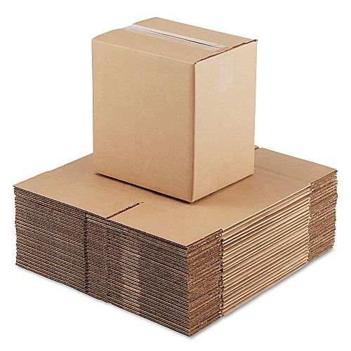 Universal Fixed-Depth Corrugated Shipping Boxes, Regular Slotted Container (RSC), 8.75" x 11.25" x 12", Brown Kraft, 25/Bundle (UNV11812)