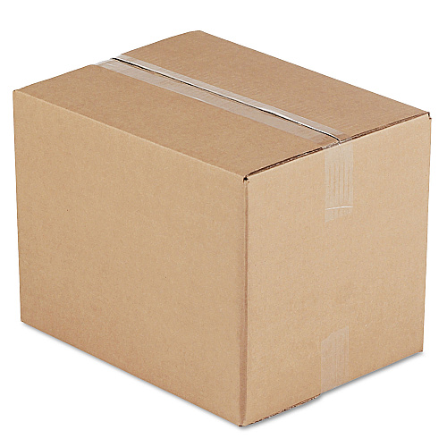 Universal Fixed-Depth Corrugated Shipping Boxes, Regular Slotted Container (RSC), 12" x 16" x 12", Brown Kraft, 25/Bundle (UNV161212)
