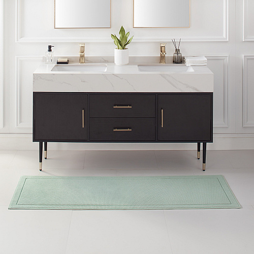 Host & Home Cotton Bath Mat 20x60 Silt Green - 1 Each (P-HH-BM-2060-GR)