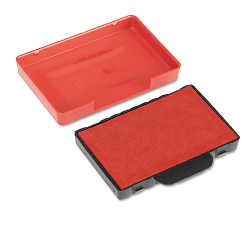 T5460 Professional Replacement Ink Pad for Trodat Custom Self-Inking Stamps, 1.38" x 2.38", Red (P5460RD)